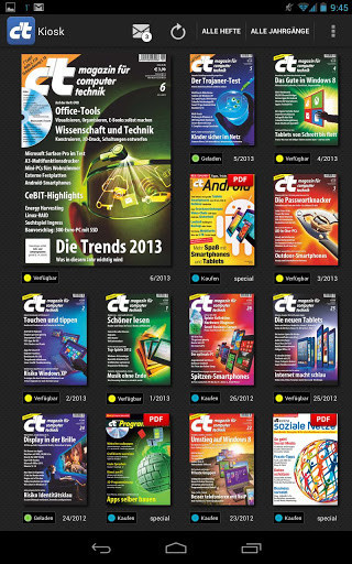 c't Magazin - App für Android - Gratis-Download von heise.de