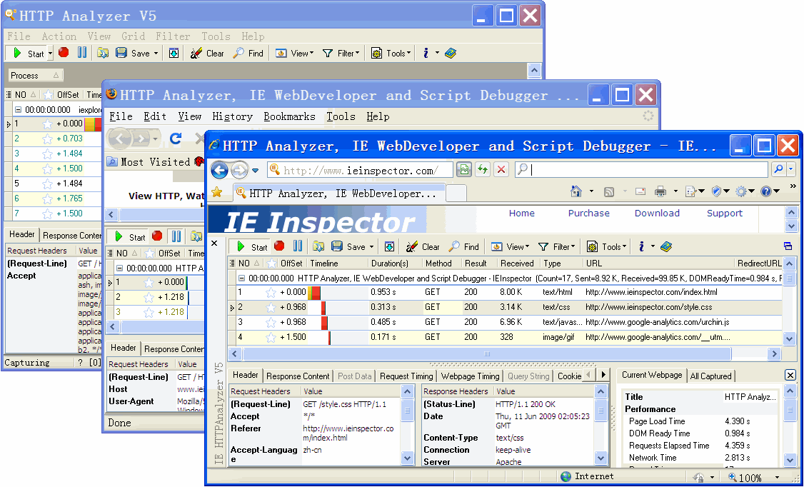 HTTP Analyzer - Download von heise.de