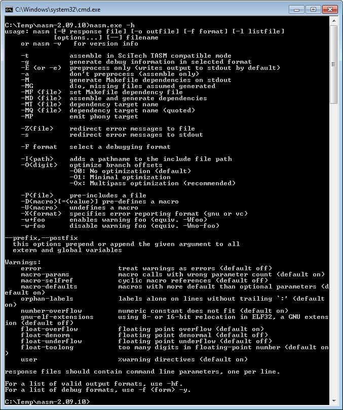 NASM - Gratis-Download von heise.de